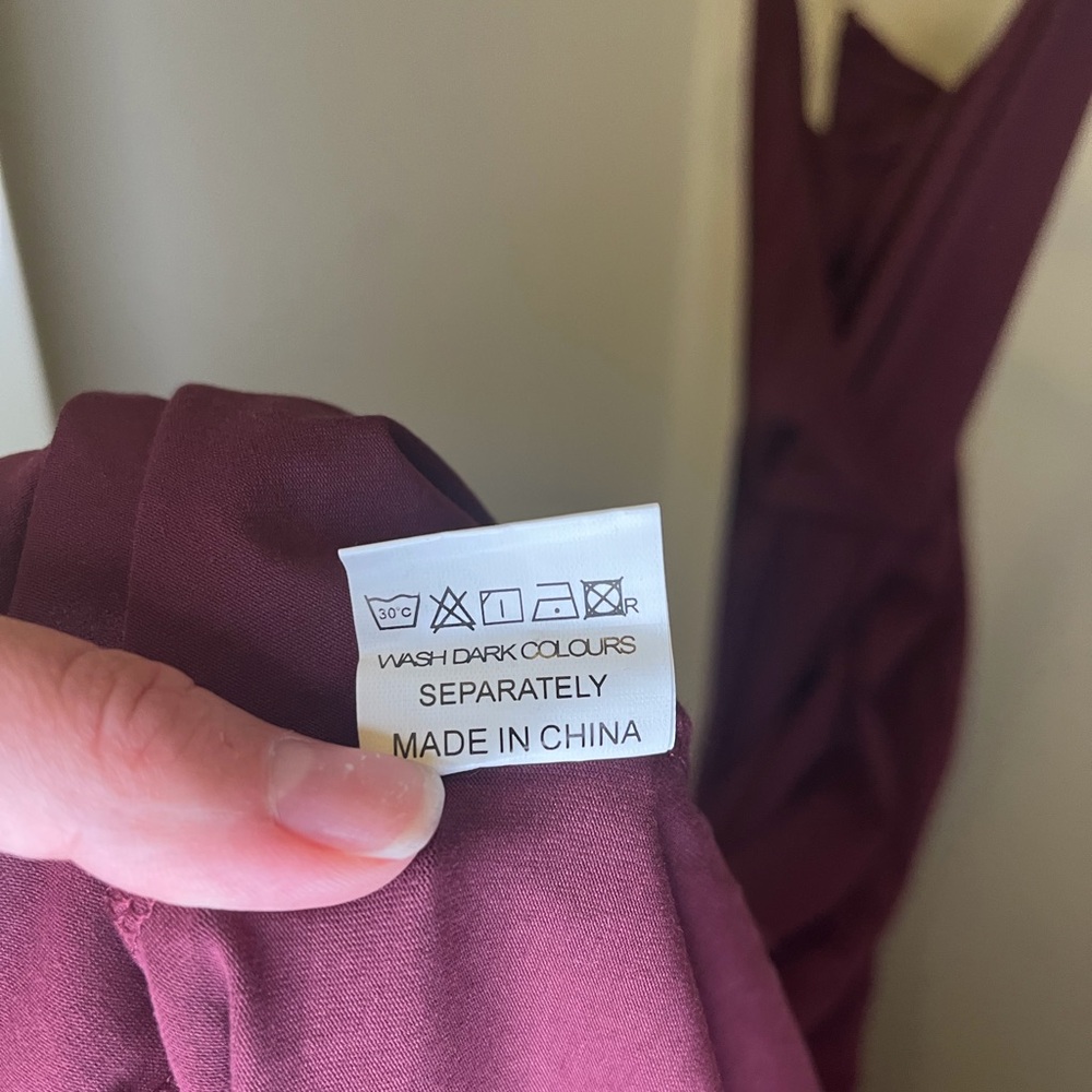 Chic Plum Maxi Dress - Picture 8 of 9